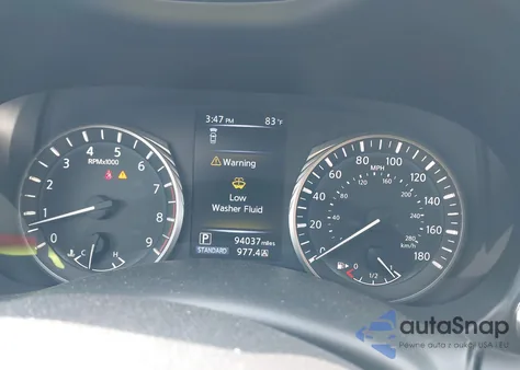 2019 Infiniti Q50 3.0T Luxe z USA, uszkodzony, nr VIN JN1EV7AR9KM558120